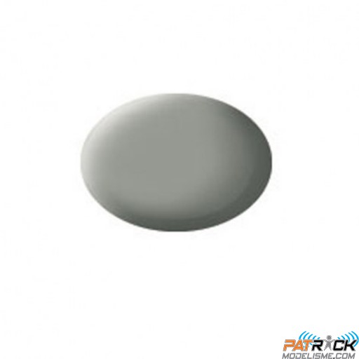 Pot de peinture Aqua Revell Gris clair mat RAL 7030 18ml 36175