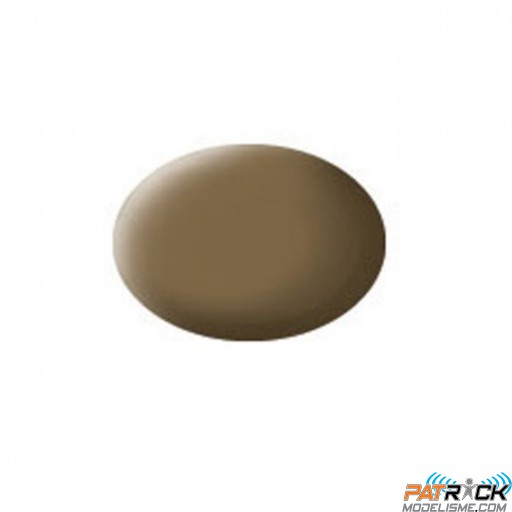 Pot de peinture Aqua Revell Terre foncé mat 18ml 36182