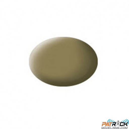 Pot de peinture Aqua Revell Kaki mat 18ml 36186