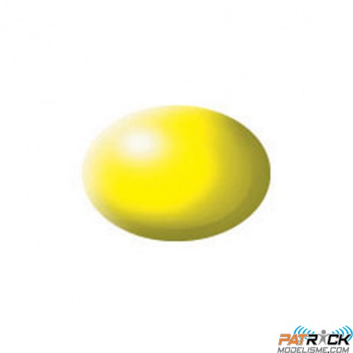 Pot de peinture Aqua Revell Jaune fluo satiné 18ml 36312