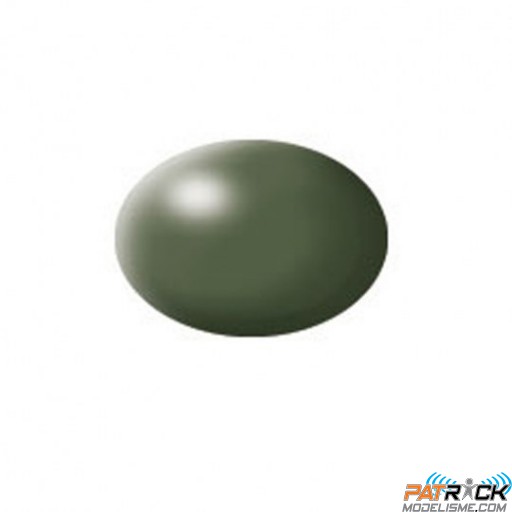 Pot de peinture Aqua Revell Vert olive satiné 18ml 36361