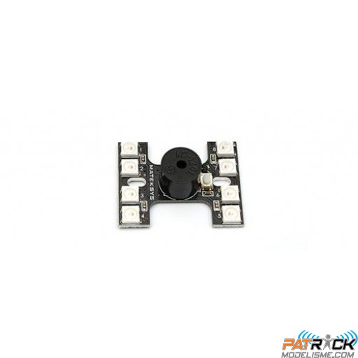 Matek Double barre de LEDs WS2812B & Buzzer Dual Modes