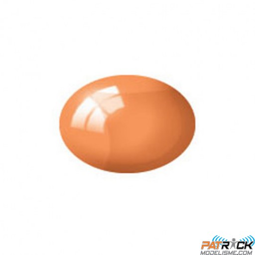 Pot de peinture Aqua Revell Orange clair transparent 18ml 36730