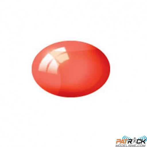 Pot de peinture Aqua Revell Rouge clair transparent 18ml 36731