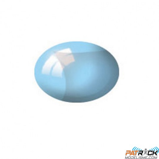 Pot de peinture Aqua Revell Bleu transparent 18ml 36752