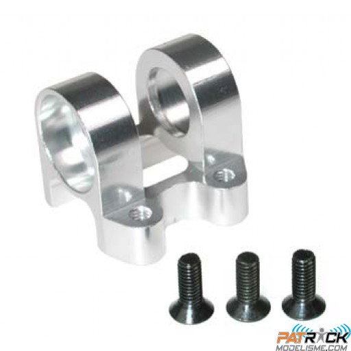 Bracket middle shaft alu SERPENT 802155