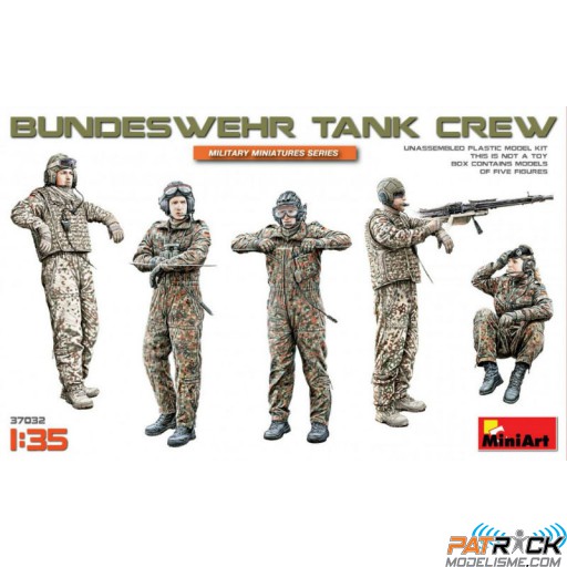1/35e MiniArt Equipage de char de la Bundeswehr