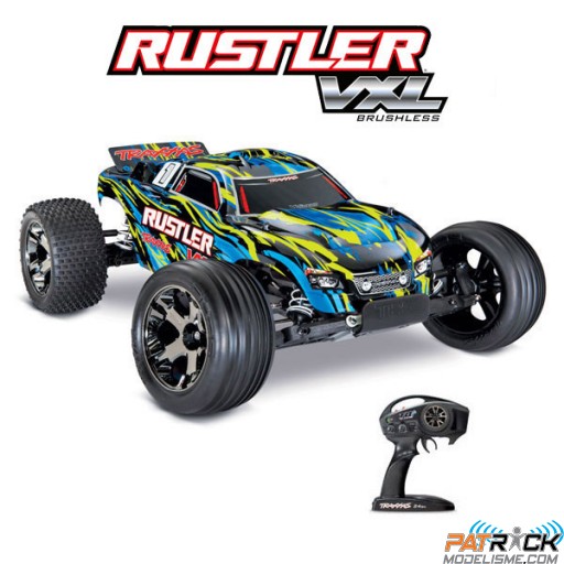 Traxxas Rustler 4x2 VXL Brushless Jaune