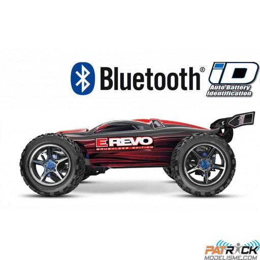 Traxxas E Revo brushless Rouge 2.4ghz RTR WIRELESS+TELEMETRIE
