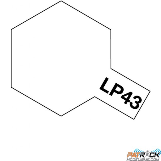 Pot de peinture laquée Tamiya LP-43 Blanc Nacré 10ml