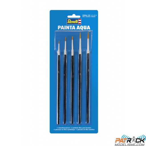 Revell Set de 5 pinceaux Aqua