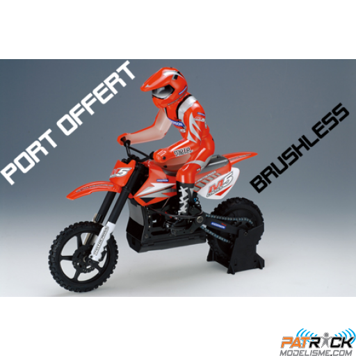 Moto Cross ANDERSON M5 BRUSHLESS ROUGE ARTR