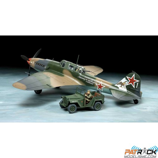 1/48e Tamiya Il-2 Stourmovik & GAZ-67B