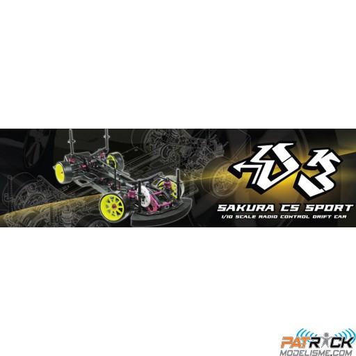 3Racing Sakura D3 CS Sport Drift KIT A MONTER