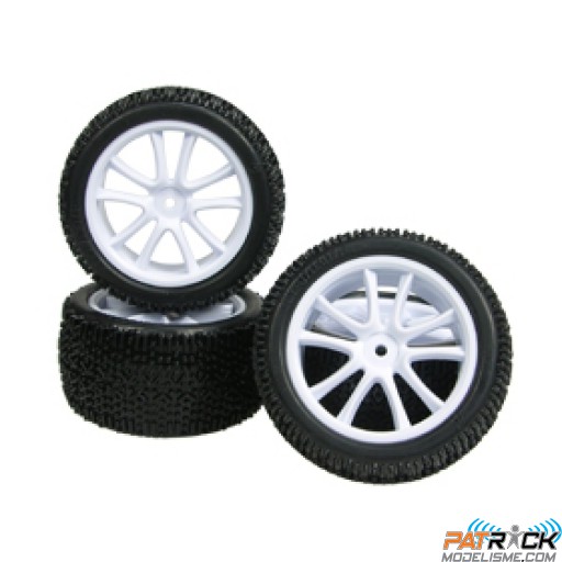 Roues montés 4pièces - LAZER ZX-05