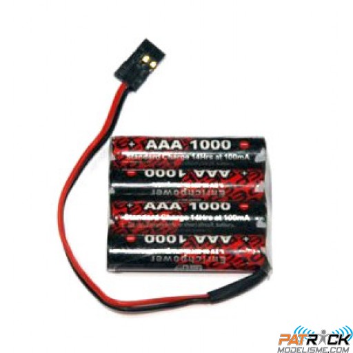 Accu NiMH Enrich Pack AAA RX Forme S 4.8V/1000mAh JR
