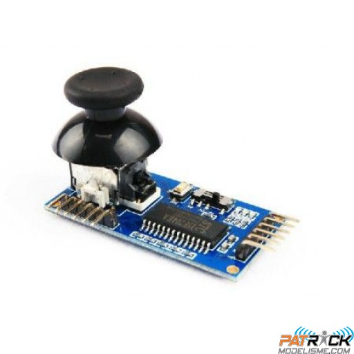 Joystick et contrôleur 2-axes « Simple Rocker 1.2 » pour nacelle Brushless à main (avec carte embarqué)