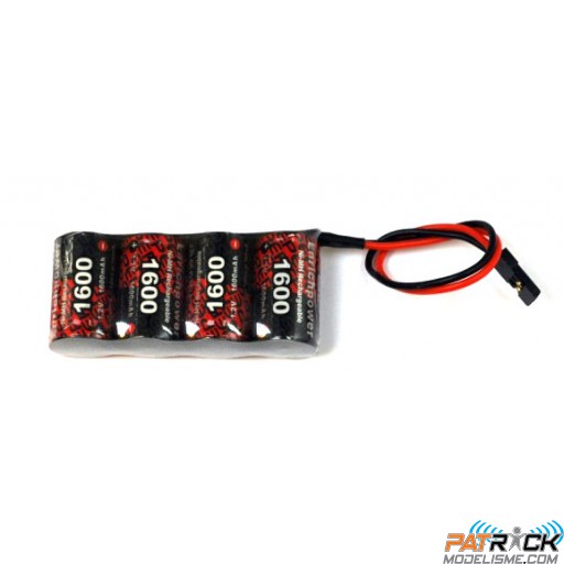 Accu NiMH Enrich Pack RX Forme S 4.8V/1600mAh JR