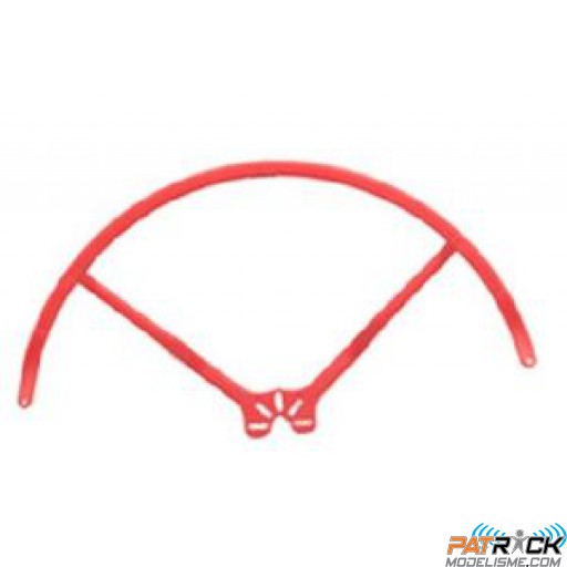 Protection d’hélice rouge 9 pouces universelle 2pcs pour RC Multicopters