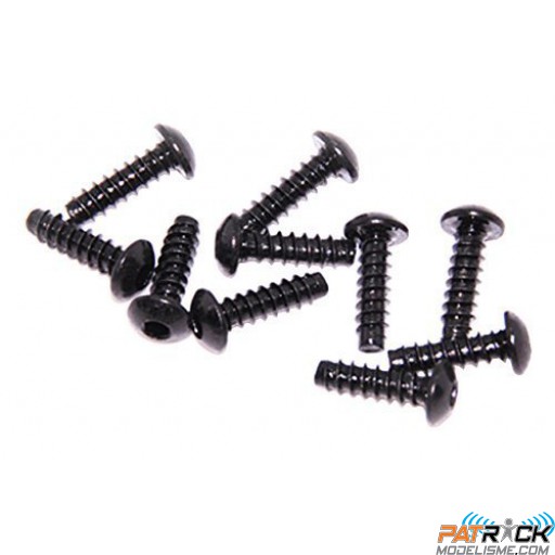 Vis hexagonal M3x10mm (10 pièces) - AXIAL