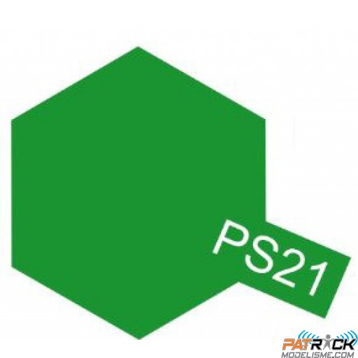 Bombe Lexan Tamiya PS-21 vert pré