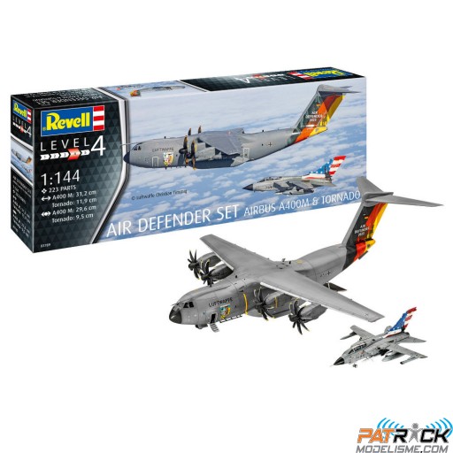 1/144e Revell Air defendet Set : Airbus A400M & Tornado