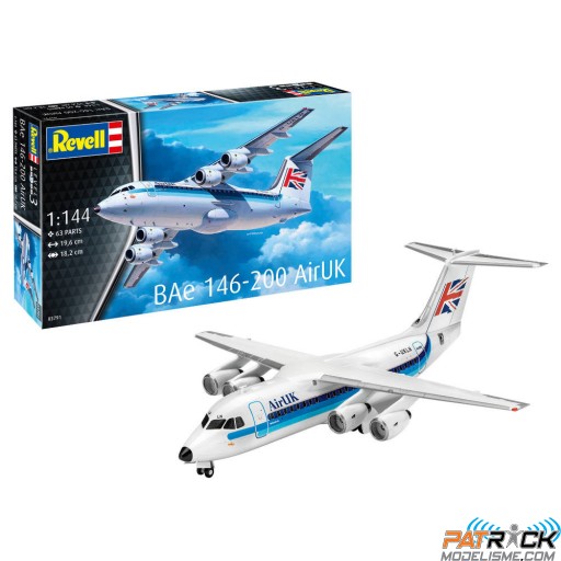 1/144e Revell BAE 146 (RJ85)