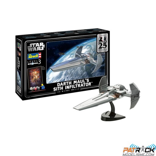1/120e Revell Coffret Cadeau L’infiltrateur Sith Dark Maul