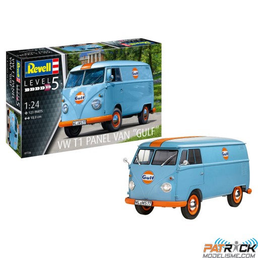 1/24e Revell Fourgon VW T1 (Gulf Decoration)