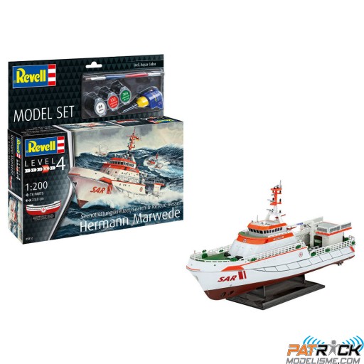 1/200e Revell Model Set Hermann Marwede
