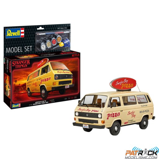 1/25e Revell Model set «Stranger Things» VW T3 Bus «Surfer Boy»