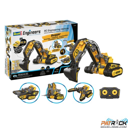 Revell Véhicule d'ingénierie RC 4 en 1