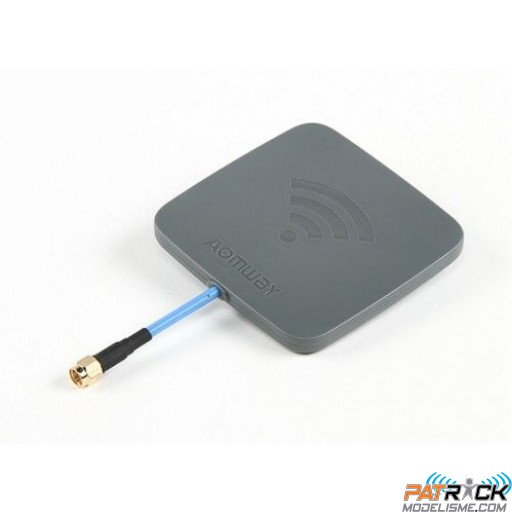 Antenne Aomway Patch 5.8GHz CP 14Ddbi (RHCP) (SMA-RP)