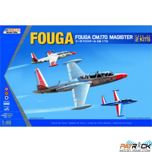 1/48e Kinetic Combo MHD Fouga CM 170