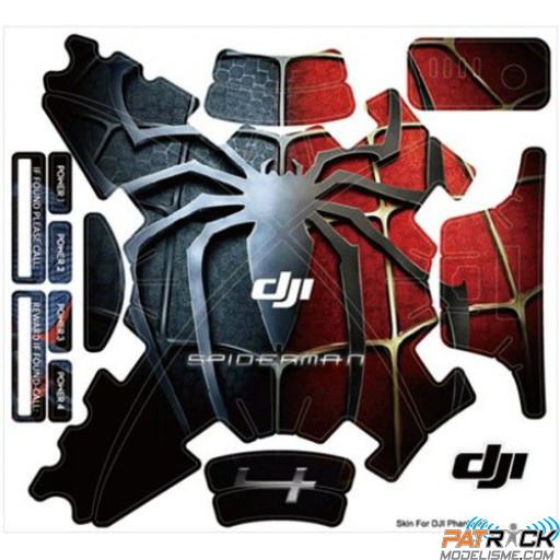 Set autocollants pré-découpé Spider - Phantom 3