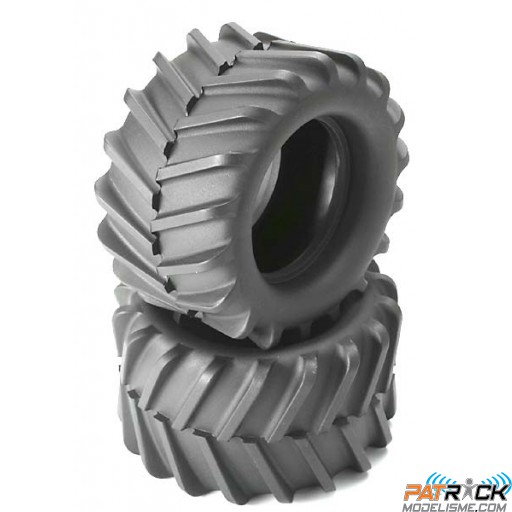 Pneus Traxxas 3.2'' Maxx series (paire) – T MAXX 2.5