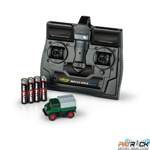 1/87e MB Unimog U406 Forst 2.4G - Prêt à rouler
