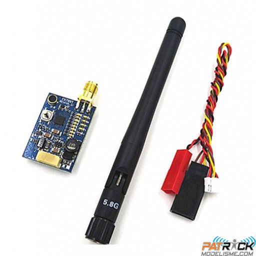 Micro émetteur vidéo FX799T 5.8GHz 40CH 600MW Race band fpv racing