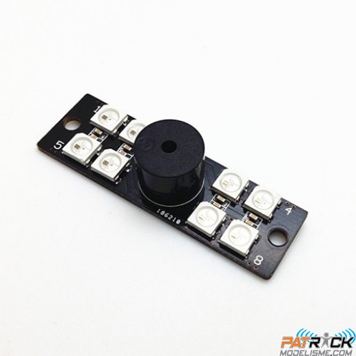 Lantian barre de LEDs WS2812B & Buzzer 5V pour NAZE32/Skyline 32