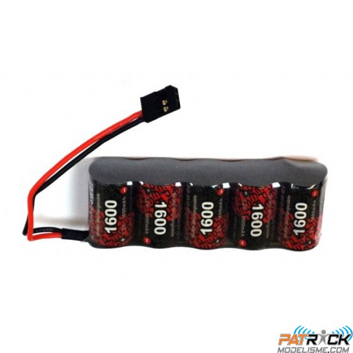 Accu NiMH Enrich Power Pack RX S 6V 1600mAh FUTABA