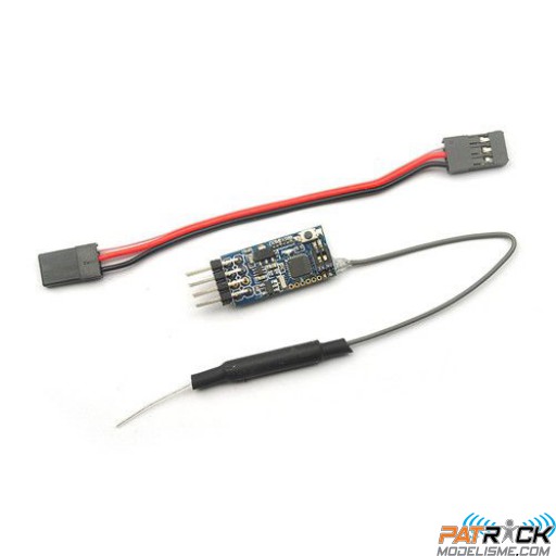Récepteur Frsky Tiny 8CH compatible FRSKY X9D Plus - DJT/DFT/DHT et QX95/QX90/QX80 DIY Micro Quad