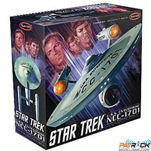 1/350 Polar lights Star Trek USS Enterprise NCC-1701