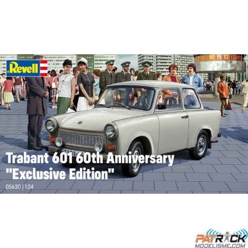 1/24e Revell Coffret cadeau « 60e anniversaire Trabant 601 »