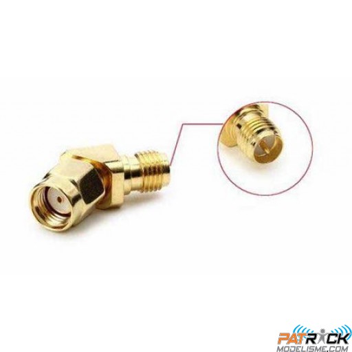 Adaptateur d'antenne 45 degrée RP-SMA (RX5808 Fatshark Goggles)