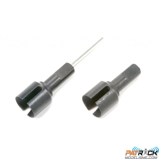 Noix de cardan de différentiel à pignons pour châssis TT-01, DF-02