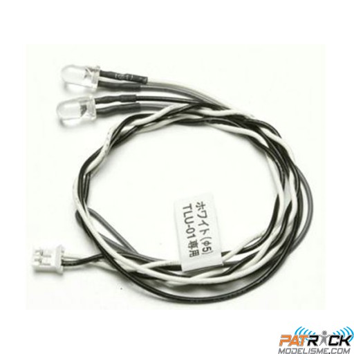 Leds blanches 3mm spécial TAMIYA