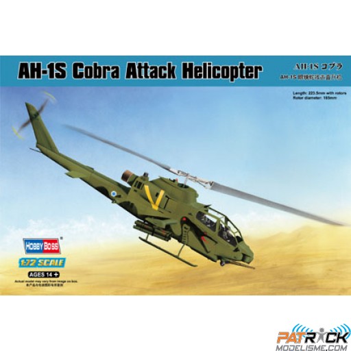 1/72e Hobby boss AH-1S COBRA Hélicoptère d'attaque