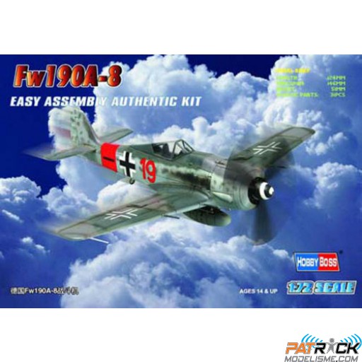 1/72e Hobby boss FW 190 A-8