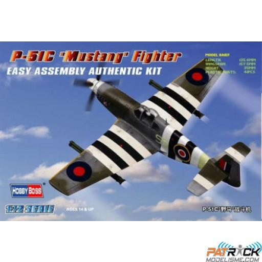 1/72e Hobby boss P-51 C Mustang