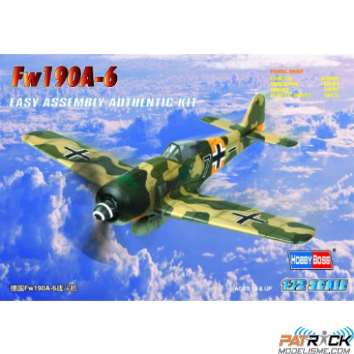 1/72e Hobby boss FW 190 A-6
